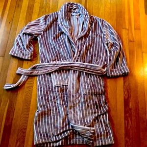 Men’s fleece bathrobe